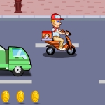 Rush Rush Pizza - Jogos de Corrida